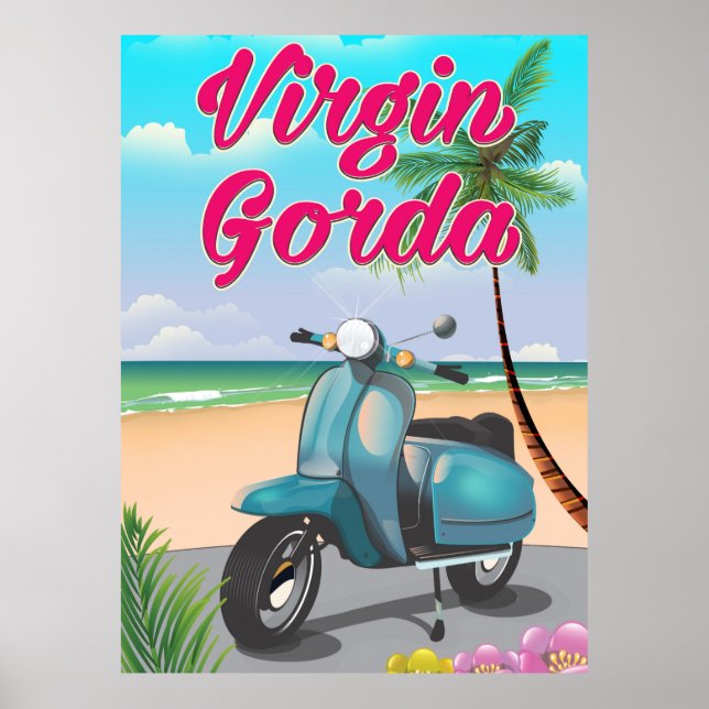 Affiches Virgin Gorda Îles vierges britanniques (Devant)