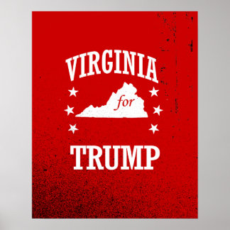 AFFICHES VIRGINIE POUR TRUMP