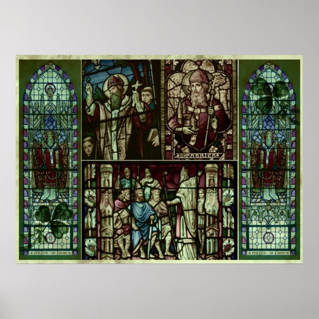 Affiches Visages de Saint Patrick (Devant)