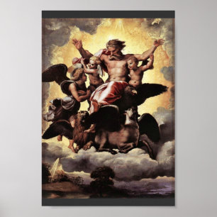 Affiches Vision du prophète saint Ezekiel, par Raffael