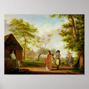 Affiches Visite à la laiterie de pays