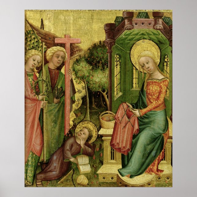 Affiches Visite de l'Ange, de la droite (Devant)