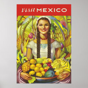 Affiches Visite Mexique