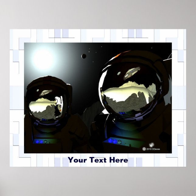 Affiches Visiteurs inattendus OVNI (Devant)