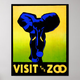 Affiches Visitez Le Zoo ! !