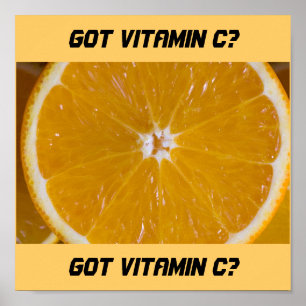 Affiches Vitamine C obtenue ?