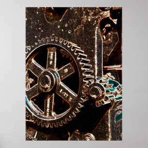 Affiches Vitesse de fer