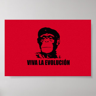 Affiches Viva La Evolucion