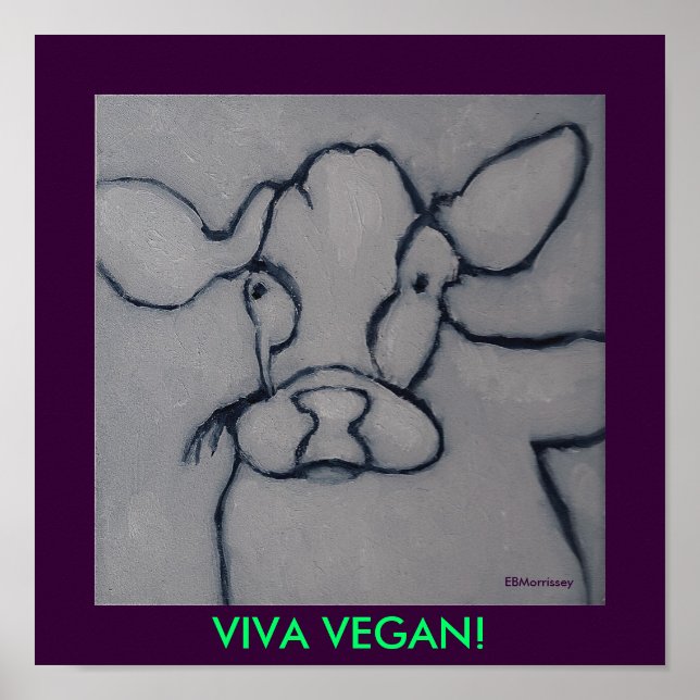 AFFICHES VIVA VEGAN ! - IMPRIMER (Devant)