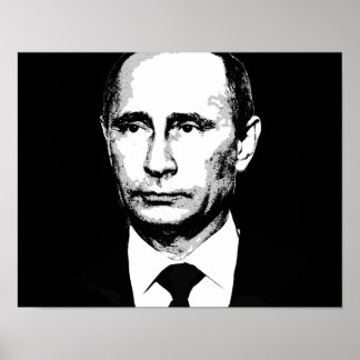 Affiches Vladamir Poutine face