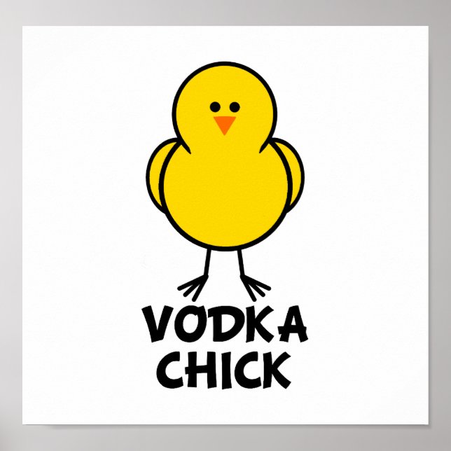 Affiches Vodka Chick (Devant)