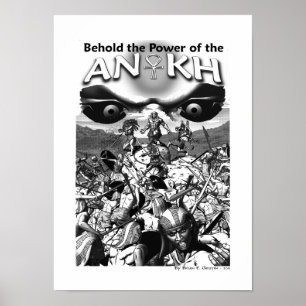 Affiches Voici le pouvoir de l'affiche Ankh
