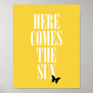 Affiches Voici Le Soleil