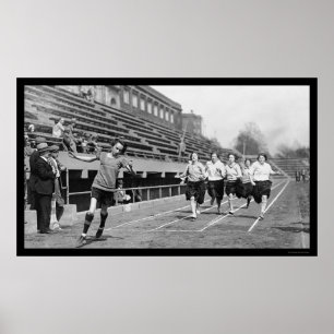 Affiches Voie 1925 de champion de sprint