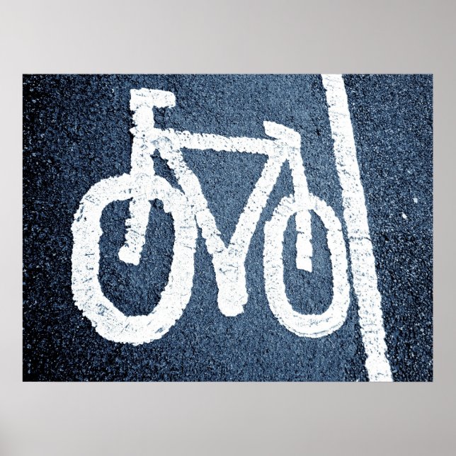 Affiches Voie cyclable (Devant)
