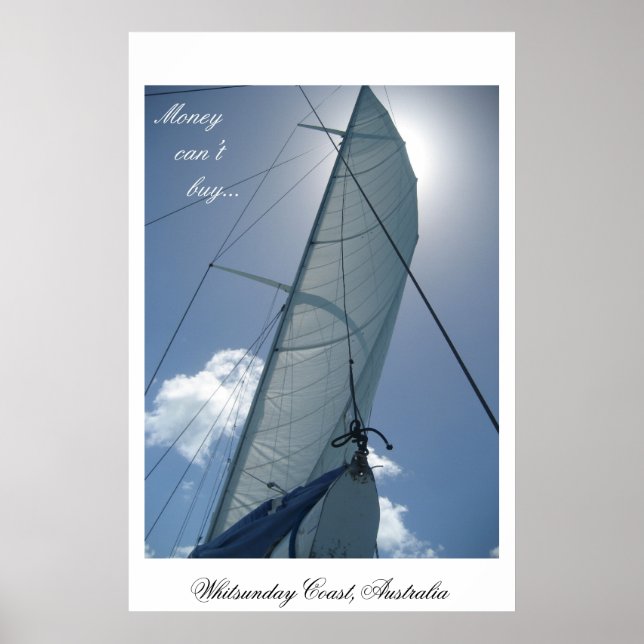 Affiches Voile à Whitsunday Coast, Australie (Devant)