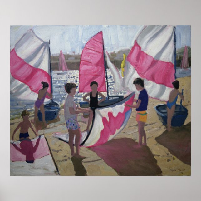 Affiches Voilier Royan France 1992 (Devant)