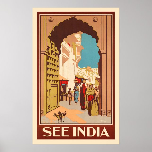 Affiches Voir Inde (Devant)