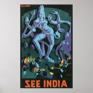 Affiches Voir l'affiche des Vintage voyage indiens