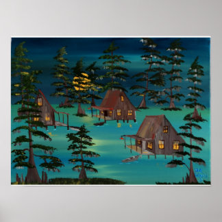 Affiches Voisins de minuit Louisiane