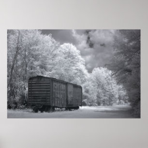 Affiches Voiture-boîte abandonnée