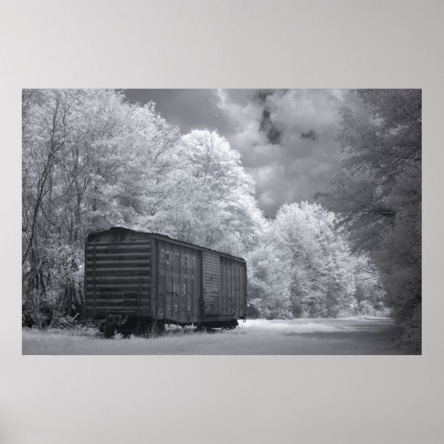 Affiches Voiture-boîte abandonnée (Devant)
