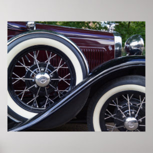 Affiches Voiture classique Ford A 1930