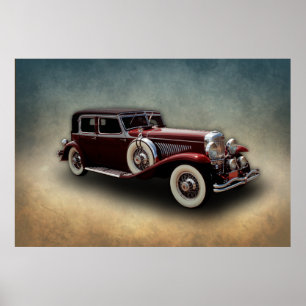 Affiches Voiture modèle de classique de Duesenberg (Duesy)