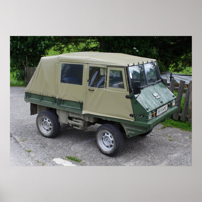 Affiches Voiture Steyr Puch Haflinger (Devant)