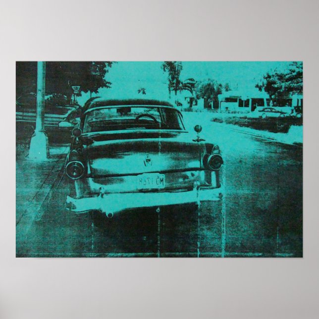 Affiches Voiture verte (Devant)