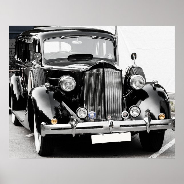 Affiches Voiture Vintage (Devant)