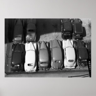 Affiches Voitures classiques chiques, les années 1940