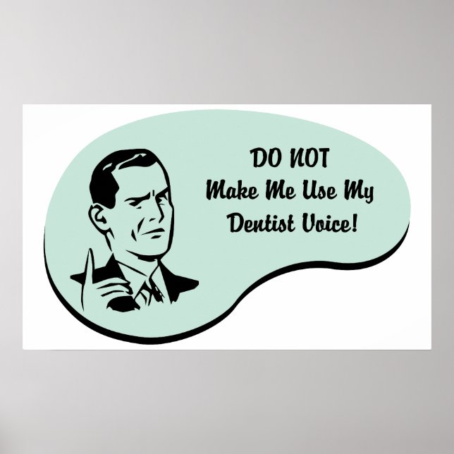 Affiches Voix des dentistes (Devant)
