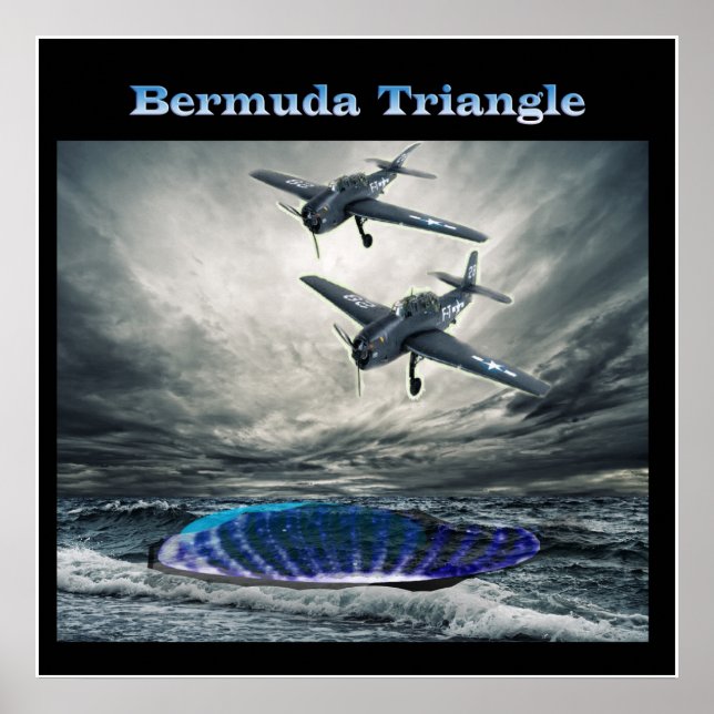Affiches Vol 19 Triangle Bermudes (Devant)