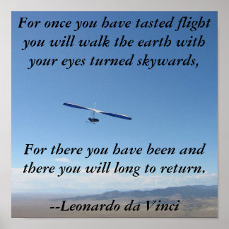 Affiches Vol à suspension