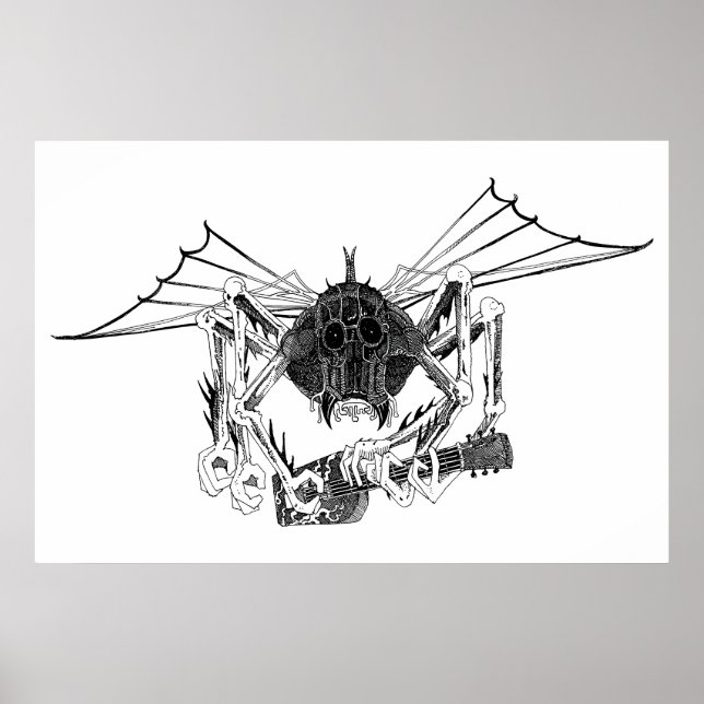 AFFICHES VOL WETA AVEC GUITAR (Devant)