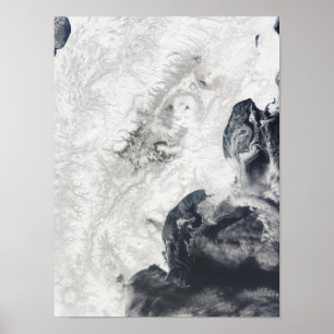 Affiches Volcans dans la péninsule centrale du Kamchatka