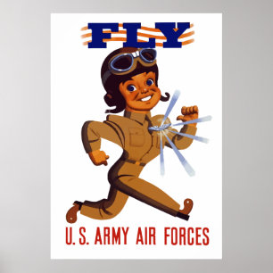 Affiches VOLER -- Forces aériennes de l'armée