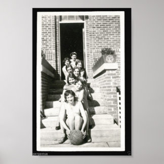 Affiches Volley-ball vintage