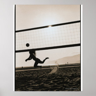 Affiches Volleyball Serve