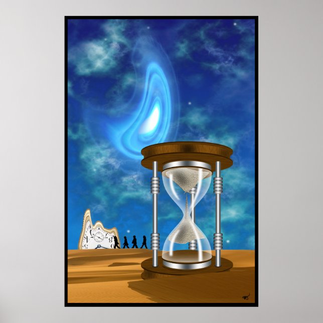 Affiches Vortex dans le temps (Devant)