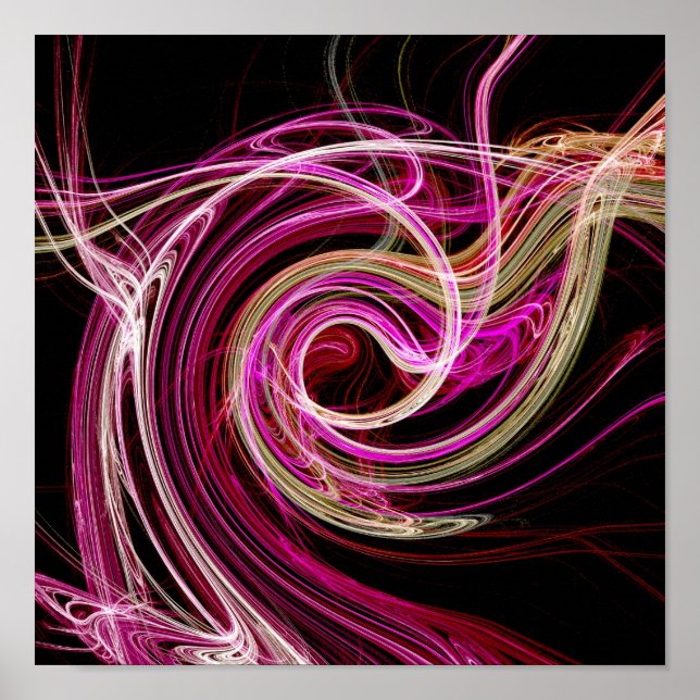 Affiches Vortex rose (Devant)