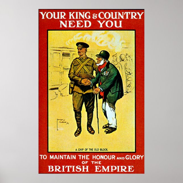 Affiches Votre Roi - Imprimer (Devant)
