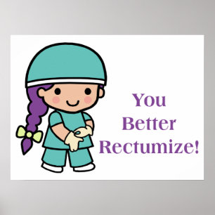 Affiches Vous améliorez Rectumize