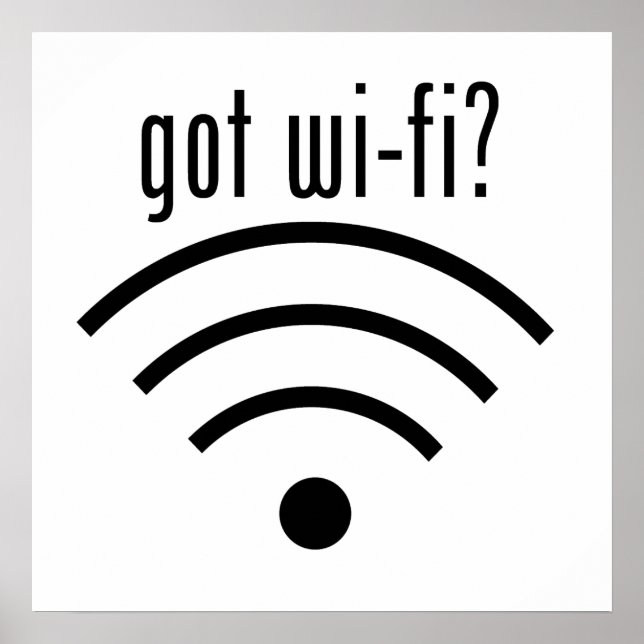 Affiches vous avez une connexion wi-fi ? (Devant)