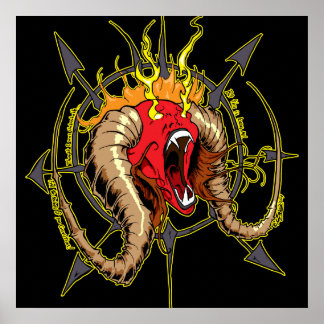 Affiches Vous êtes la vie en flammes