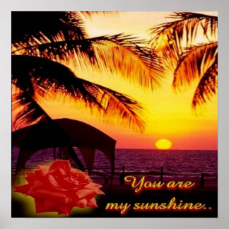 Affiches Vous Êtes Mon Soleil