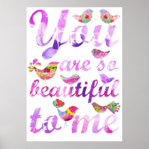 Affiches Vous êtes si beaux à moi (le ROSE)