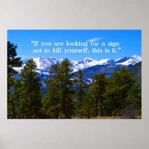 Affiches Vous n'êtes pas l'unique/support