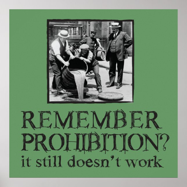 Affiches Vous vous souvenez de la prohibition ? (Devant)